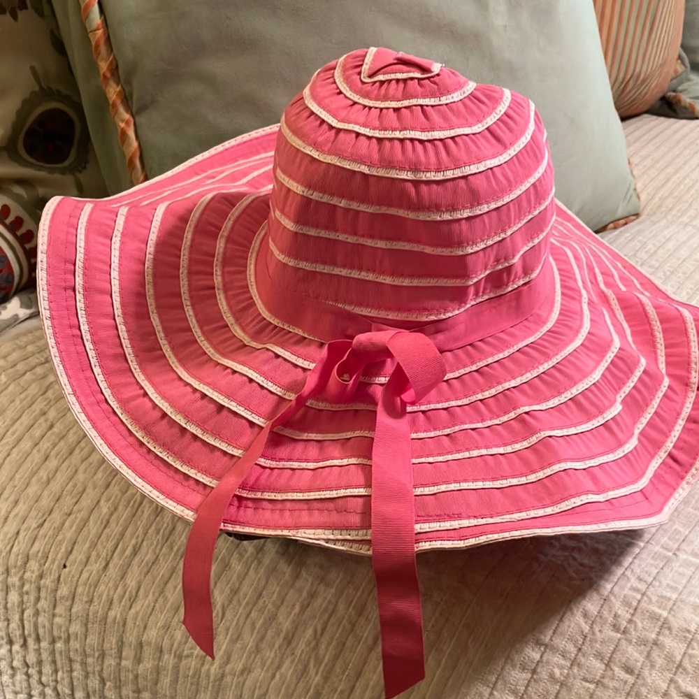 Pink hat